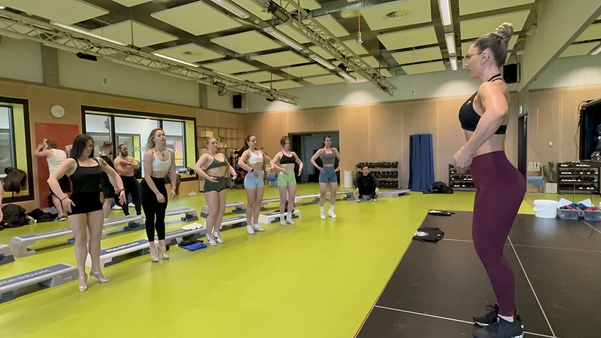 Workshop posing